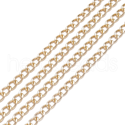 Aluminium Twisted Curb Chains CHA-YW0001-03-1