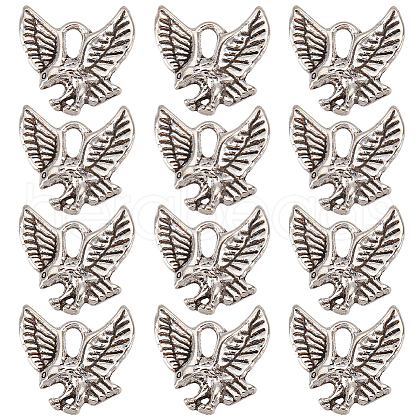 SUNNYCLUE 100Pcs Tibetan Style Alloy Charms FIND-SC0006-29-1