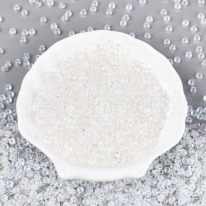 6/0 Half Plated Glass Beads SEED-N008-04G-1