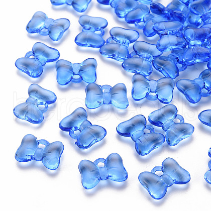Transparent Acrylic Pendants TACR-T024-02BA-940-1