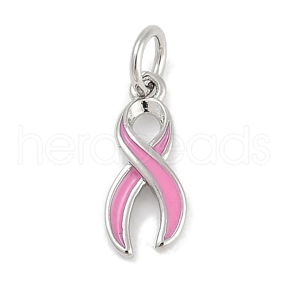 Brass Enamel Charms KK-Q028-30P-02-1