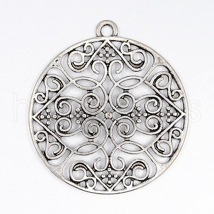 Alloy Pendants X-PALLOY-ZN33091-AS-FF-1