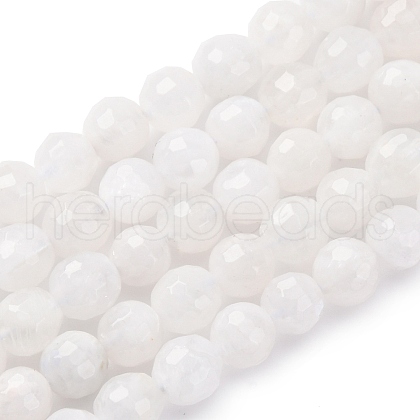 Natural Rainbow Moonstone Beads Strands G-J403-04B-6mm-1