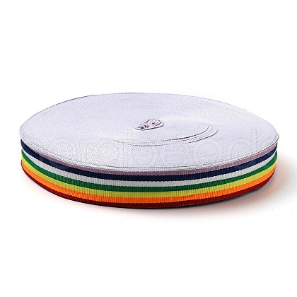 Rainbow Color Polyester Ribbon RABO-PW0001-129-1