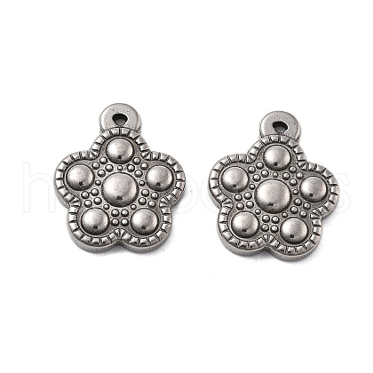 304 Stainless Steel Pendants STAS-V002-10P-1