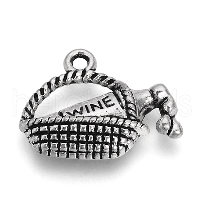 Tibetan Style Alloy Pendants TIBE-S309-48AS-NR-1