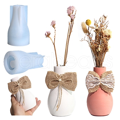 DIY Vase Silicone Molds DIY-G086-08-1