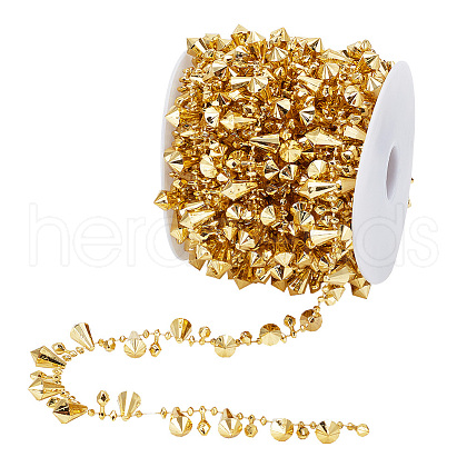 Acrylic Diamond Beaded Trim OCOR-WH0067-73A-1