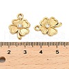 304 Stainless Steel Rhinestone Pendant STAS-U047-17G-3