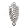 304 Stainless Steel Box Clasps STAS-M084-02C-P-2