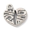 Tibetan Style Alloy Pendants PALLOY-P293-041AS-2