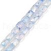 Imitation Jade Glass Beads Strands GLAA-P058-04A-07-1