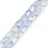 Imitation Jade Glass Beads Strands GLAA-P058-04A-07-1