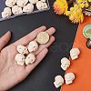 CHGCRAFT Food Grade Silicone Beads SIL-CA0001-07-3