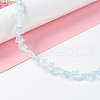 Transparent Glass Beads Strand GLAA-K057-01M-2