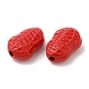 Spray Painted Alloy Beads PALLOY-D022-01-3