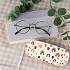 PU Leather Hard Shell Glasses Case AJEW-WH20099-001-5