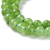 Dyed Natural Malaysia Jade Beads Strands G-G021-02A-04-3