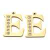 Real 14K Gold Plated 304 Stainless Steel Pendants STAS-L022-157G-E-1