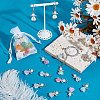 30Pcs Glass Pendant PALLOY-PH01669-5