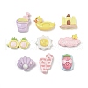 Summer Theme Resin Cabochons RESI-K043-14-1