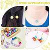 SOFPLATE 24Pcs 12 Colors Acrylic Beads MACR-SP0001-15-5