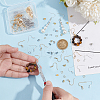 Unicraftale 240Pcs 6 Style 304 Stainless Steel Earring Hooks & Ear Nuts & Open Jump Rings STAS-UN0025-01-4