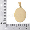 Plastic Pendants STAS-S162-21G-3