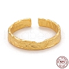 925 Sterling Silver Cuff Rings RJEW-H132-04G-4