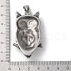 304 Stainless Steel Big Pendants STAS-L223-08AS-3