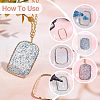 CHGCRAFT 48Pcs 2 Style Alloy Open Back Bezel Pendants PALLOY-CA0002-29-5