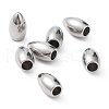 Non-Tarnish 201 Stainless Steel Cord End STAS-P327-03P-2