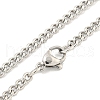 Non-Tarnish 304 Stainless Steel Tarot Pendant Necklaces NJEW-A026-01P-06-4