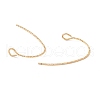 Ion Plating(IP) 316 Surgical Stainless Steel Earring Hooks X-STAS-D183-04G-3