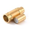 Ion Plating(IP) 304 Stainless Steel Magnetic Clasps with Glue-in Ends STAS-F139-078G-3
