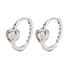 Rack Plating Brass Hoop Earrings EJEW-N055-34P-RS-1