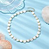 Natural Freshwater Shell Beaded Necklaces for Women NJEW-JN04829-2