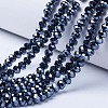 Electroplate Glass Beads Strands EGLA-A034-P2mm-A18-1