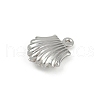 Ocean 304 Stainless Steel Charms STAS-P390-01A-P-2