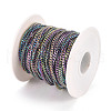 Ion Plating(IP) 304 Stainless Steel Twisted Chains CHS-D028-03M-C01-2
