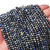 Natural Lapis Lazuli Beads Strands G-RM2025-A24-4mm-1