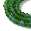 Imitation Jade Glass Beads Strands EGLA-YW0003-19B-21-4