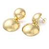 Brass Stud Earrings for Women EJEW-B057-06G-2