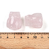 Natural Rose Quartz Owl Display Decorations G-N345-04B-3