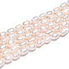 Natural Cultured Freshwater Pearl Beads Strands PEAR-N012-04U-5