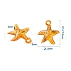 Transparent Acrylic Pendants TACR-YW0001-16-2