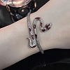 Alloy Cuff Bangles for Women BJEW-Q032-01B-1