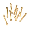 Ion Plating(IP) 304 Stainless Steel Connector Charms X-STAS-Q323-06B-G-1