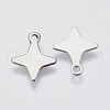 201 Stainless Steel Charms STAS-P225-009P-2