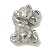 Anti-Tarnish 304 Stainless Steel Pendants STAS-Q334-34P-1